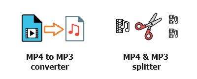 Phần mềm miễn phí chuyển đổi MP4 video thành MP3 audio (converter) và cắt thành nhiều file nhỏ (splitter)